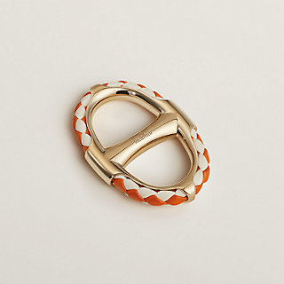 Chaine d'Ancre Tressee scarf 90 ring | Hermès USA
